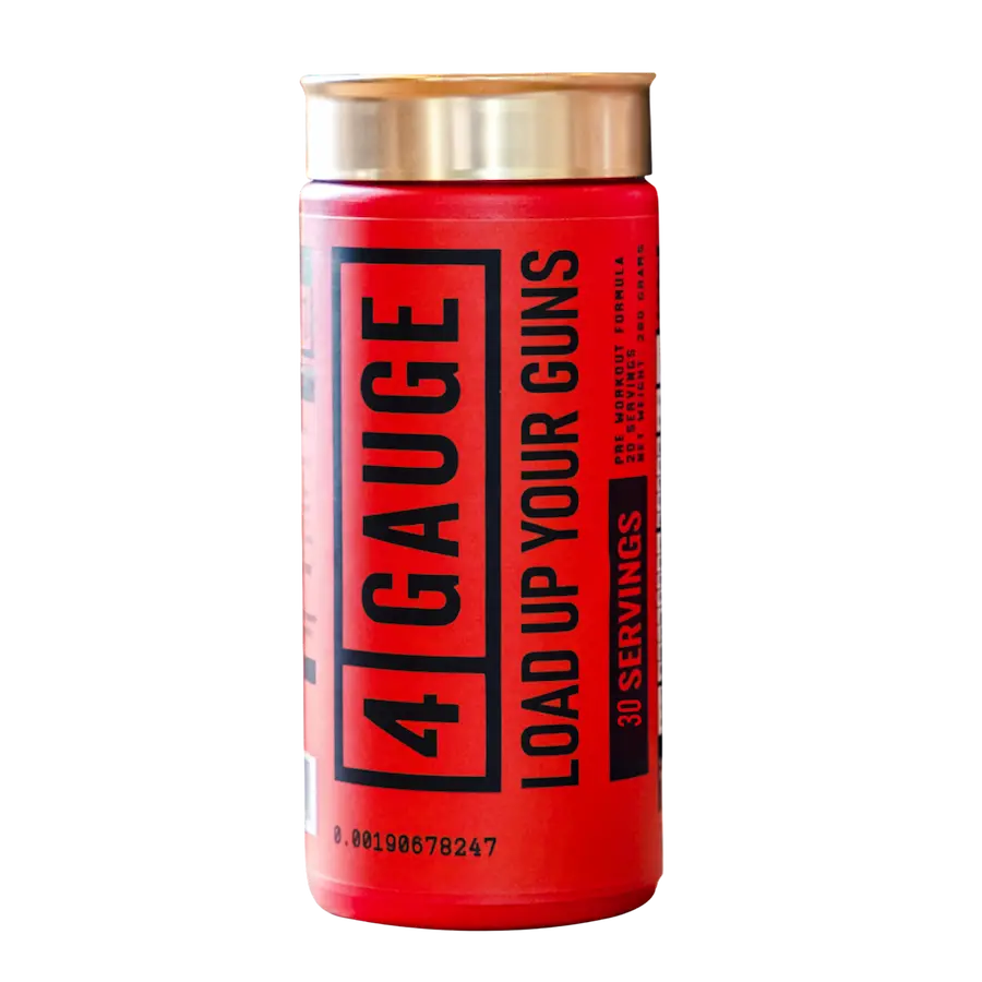 4 Gauge pre-workout tub