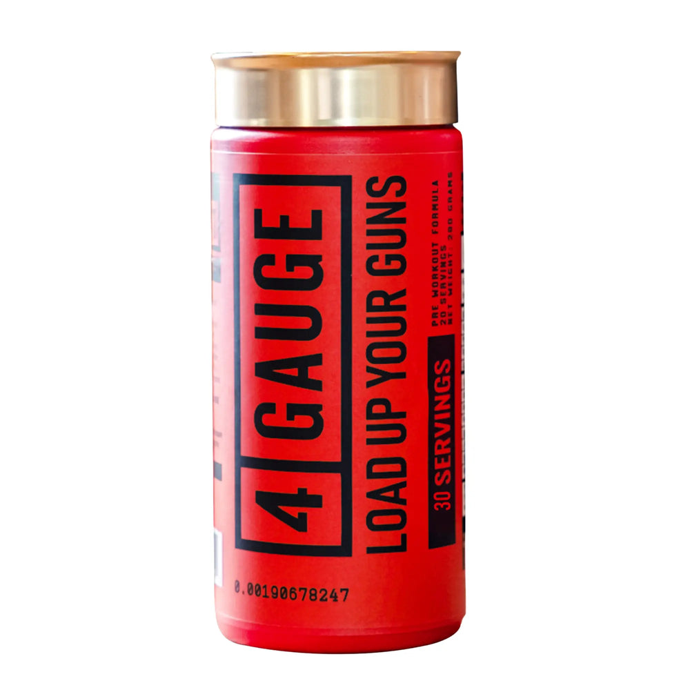 4 Gauge Pre-Workout tub