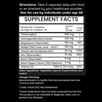 Premium Testosterone Support | Natural Testosterone Booster | 4 Gauge — view 2