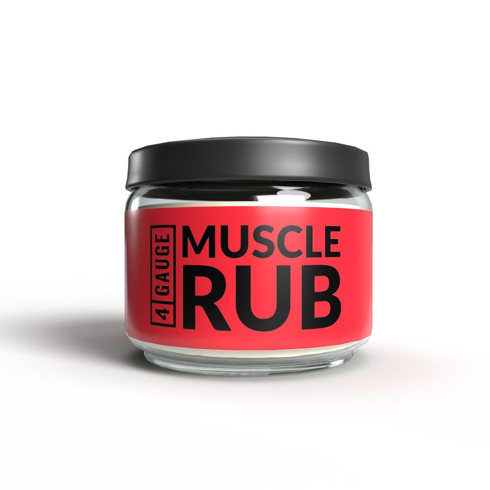 4 gauge muscle rub sore muscles